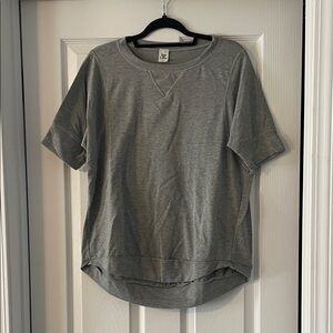 Sew In Love Charcoal Short Sleeve Tee